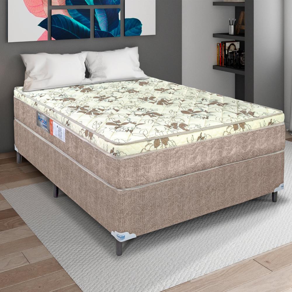Miniatura Colchão Espuma Queen D33 Orthopedic 1.58x1.98x25 Portobel Bege