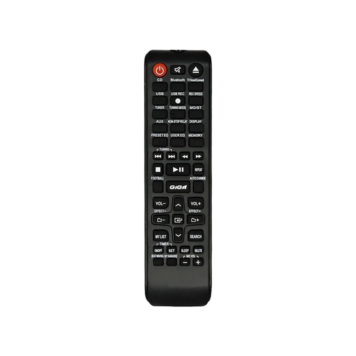 Miniatura Controle Remoto Para Som Samsung Mx-E850 Mx-E630 Mx-E760