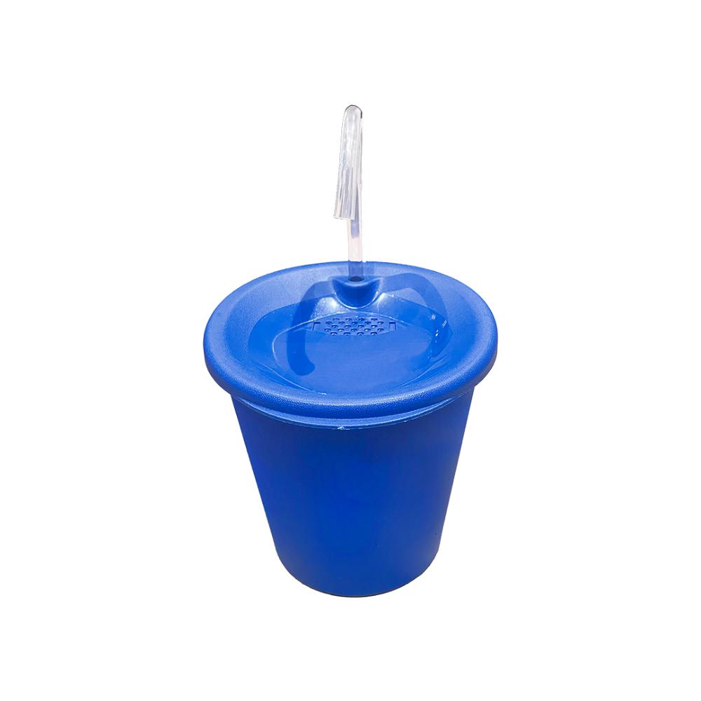 Miniatura Fonte Bebedouro Elevado Meau Azul para Cães e Gatos - Bivolt