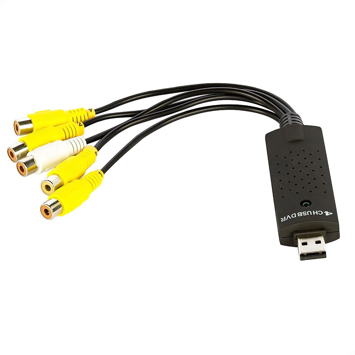Miniatura Placa de Captura de Vídeo HD USB- Cirilo Cabos