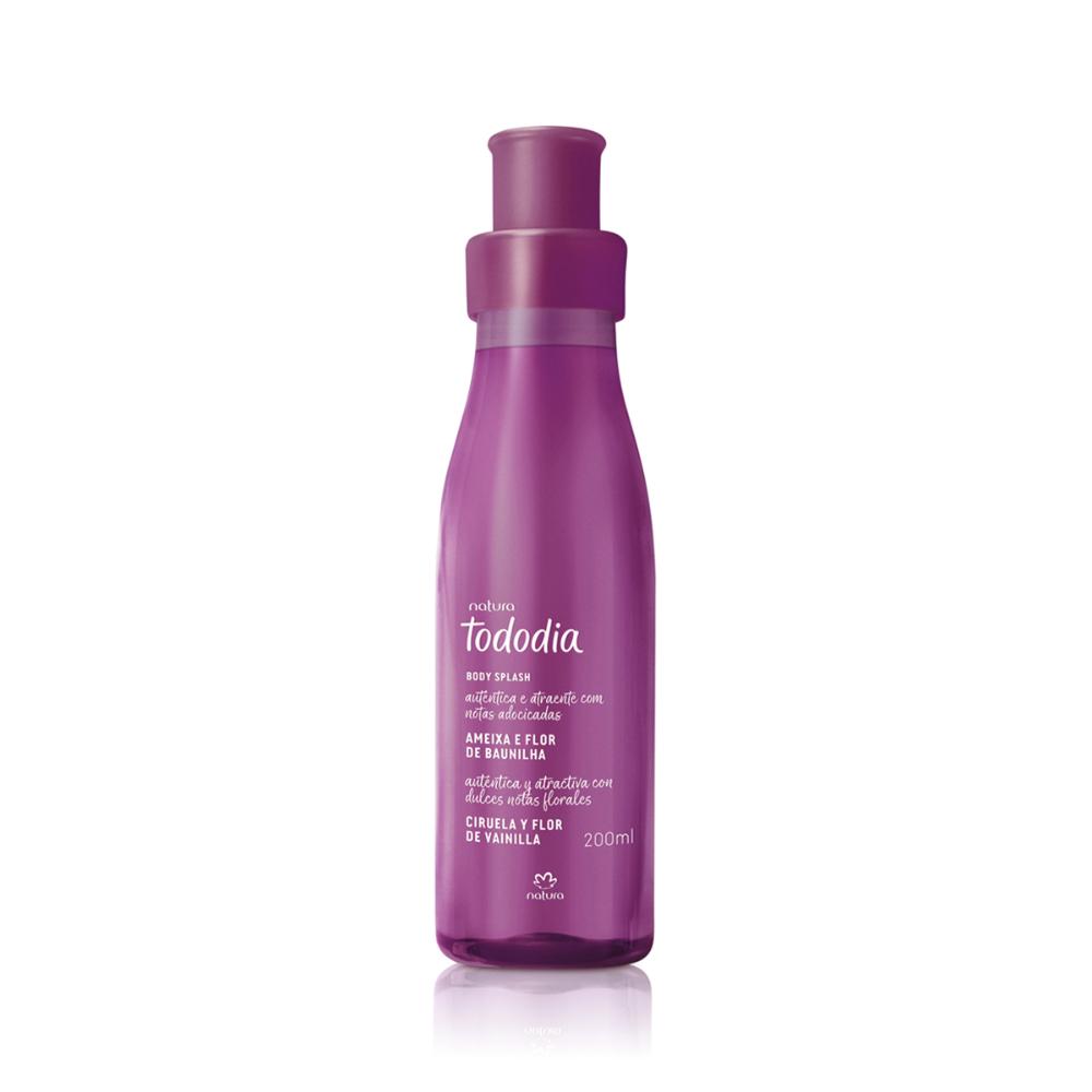 Miniatura Body Splash Tododia Ameixa e Flor de Baunilha Feminino 200ml