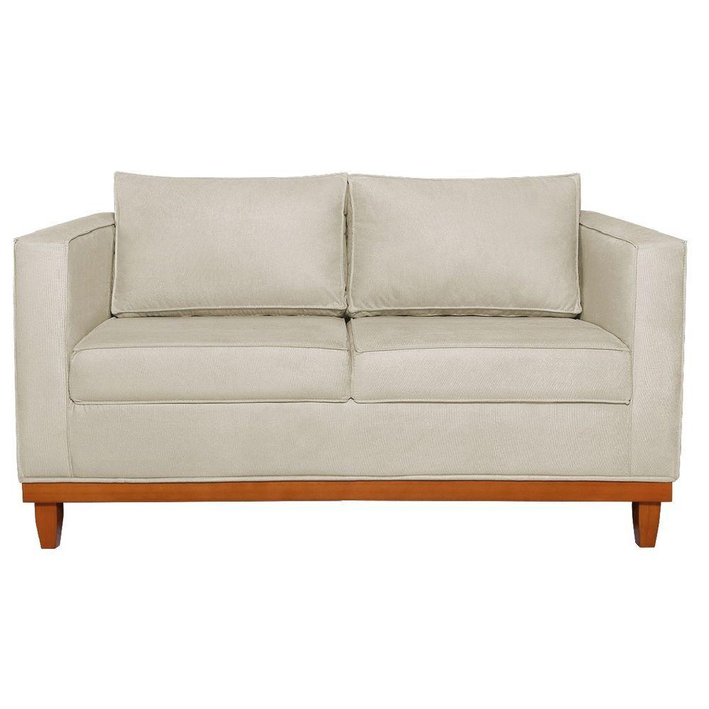Miniatura Kit Sofa 3 Lugares E 2 Poltronas Europa 180 Cm Bouclé Adj Decor Bege