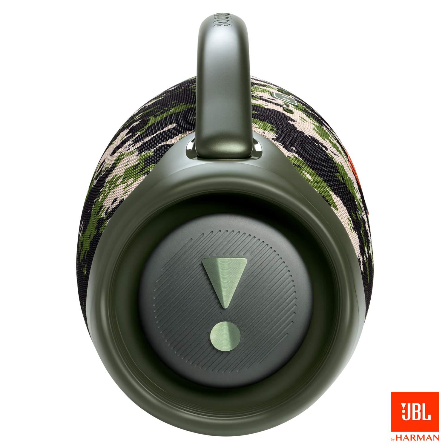 Caixa De Som Bluetooth JBL Boombox 3 Camuflada Até 24h de Reprodução IP67 À Prova d´água 130W Bivolt
