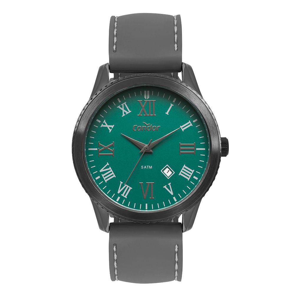 Miniatura Relógio Condor Masculino Couro Grafite Co2115Kue/2V