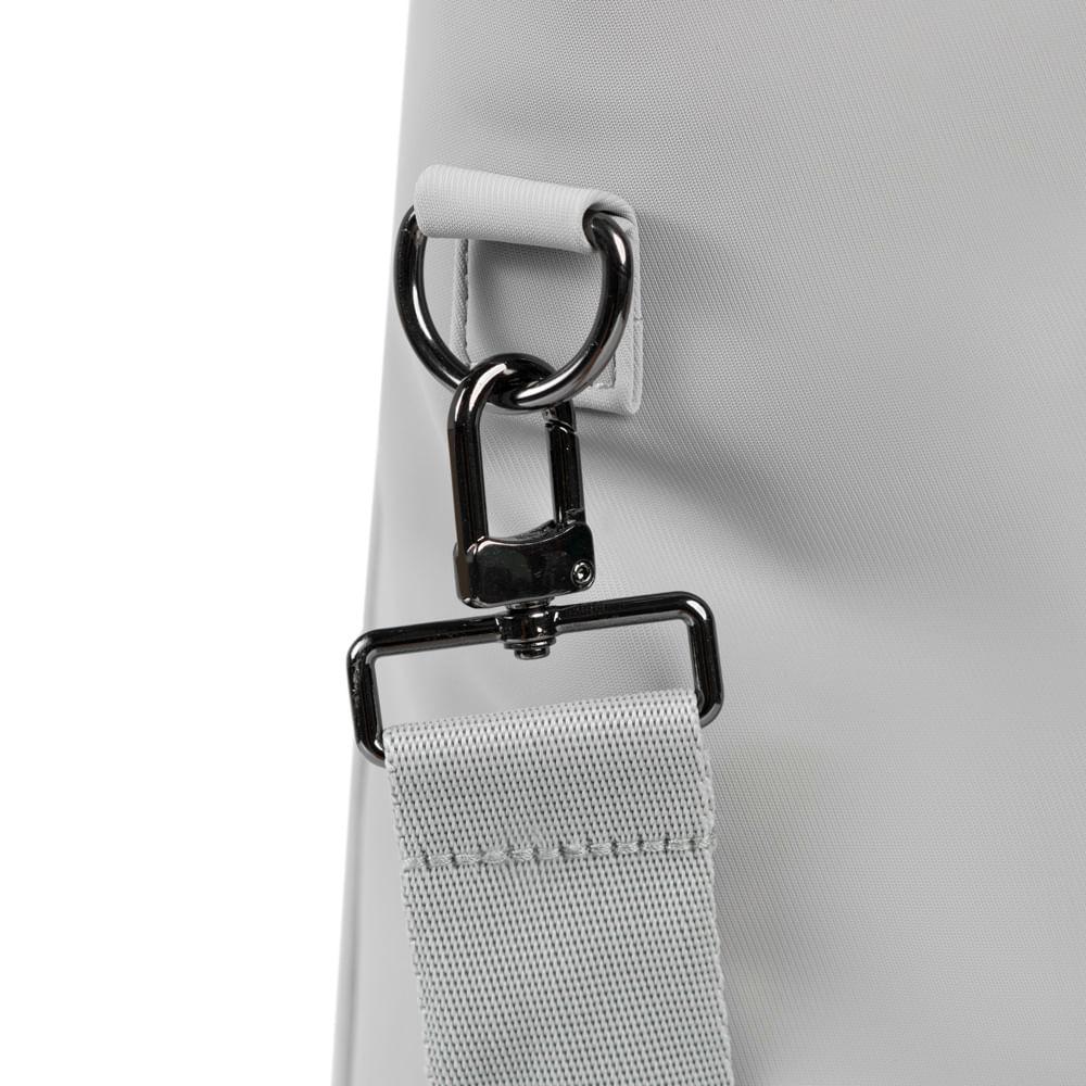 Bolsa Executiva Feminina Donna Cinza Cinza