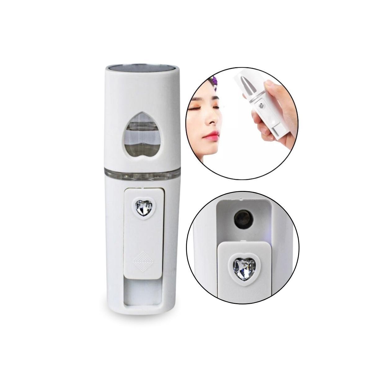 Miniatura Nano Spray Vaporizador Facial Cílios Portátil Recarregável