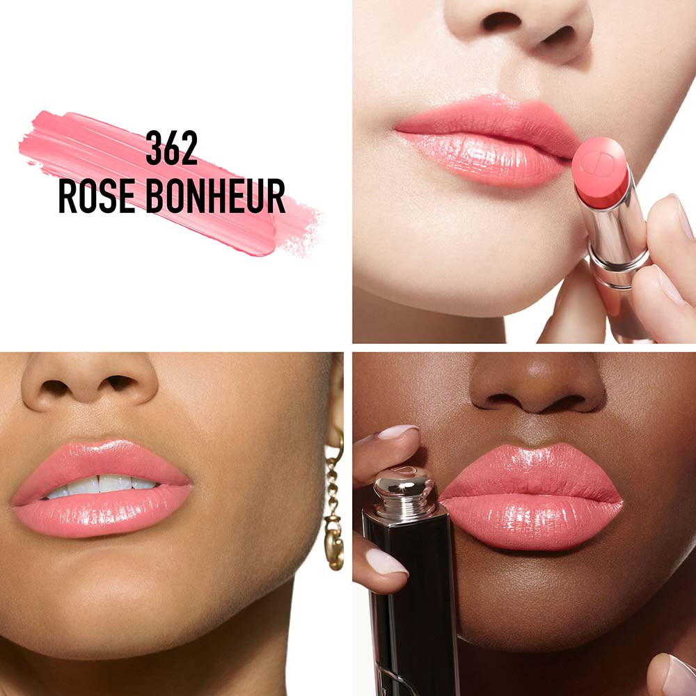 Miniatura Refill Batom Dior - Addict Lipstick 362 Rose Bonheur