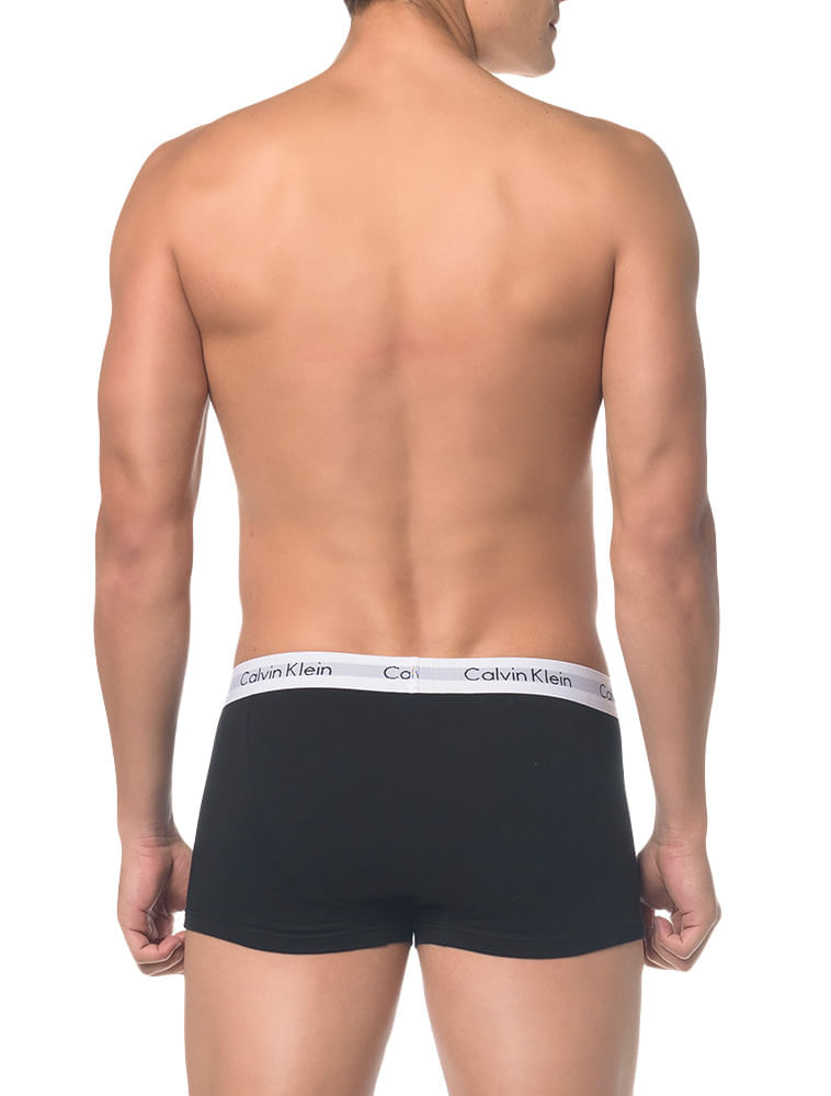 Miniatura Kit 3 Underwear Low Rise Trunk Classic Cintura Baixa Com Elastano Cueca Calvin Klein - Multi Kit 3 Underwear Low Rise Trunk Classic Cintura Baixa Com Elastano Cueca Calvin Klein Multi l
