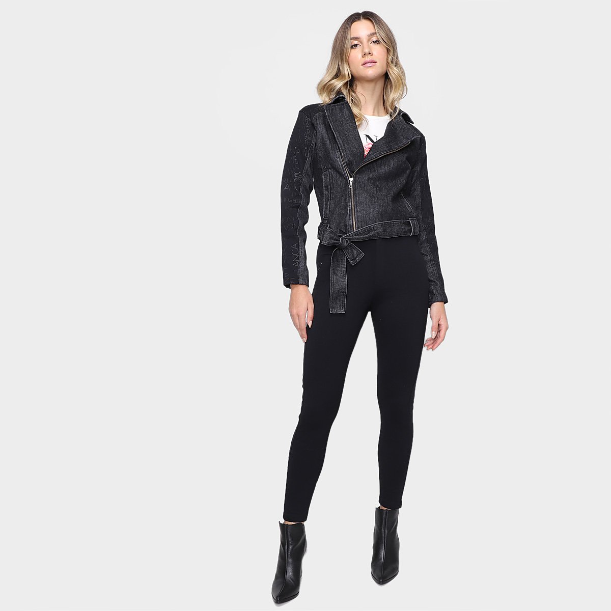 Miniatura Jaqueta Jeans Lança Perfume Perfecto Feminina Preto - EP