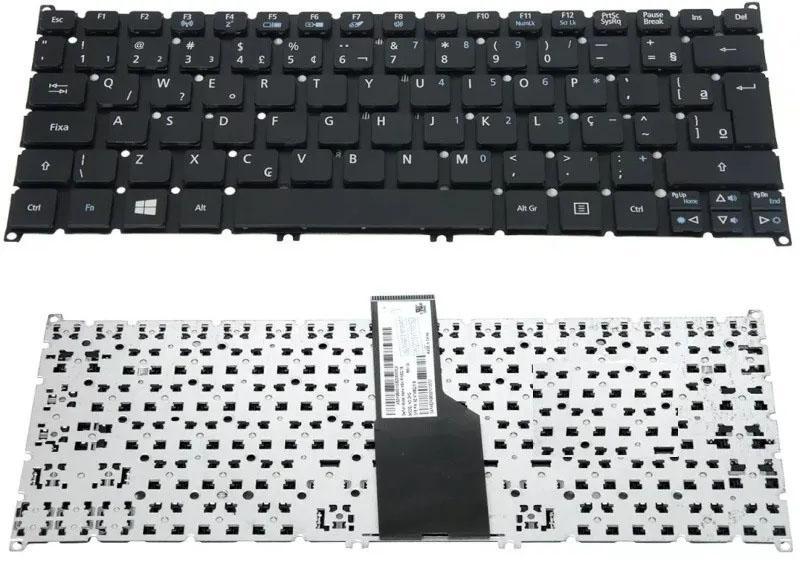 Miniatura Teclado Para Netbook Aspire One 725 726 Nsk-R71Bw 756 Abnt2