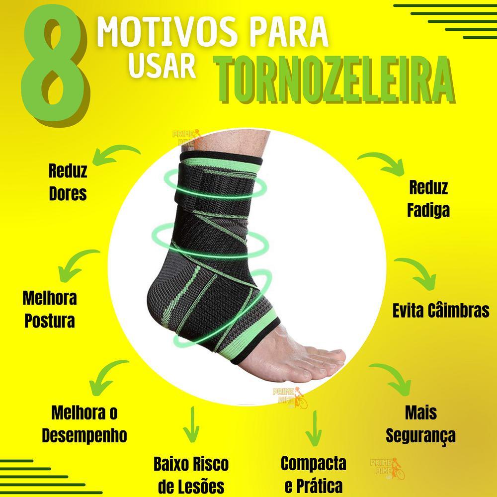 Tornozeleira Compressão Ortopédica Estabilizadora Tensor