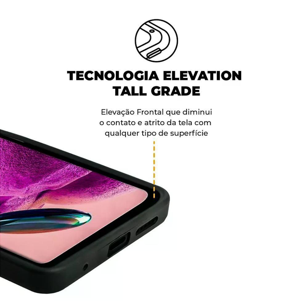 Miniatura Kit Capa Silicon Veloz E Película Hydrogel Hd Para Xiaomi Redmi Note 12s - Gshield