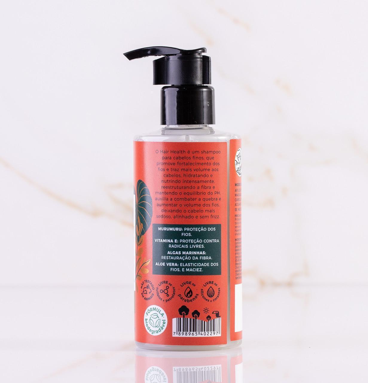 Miniatura Kit Cabelos Finos Extato Natural Amazônia Vegano