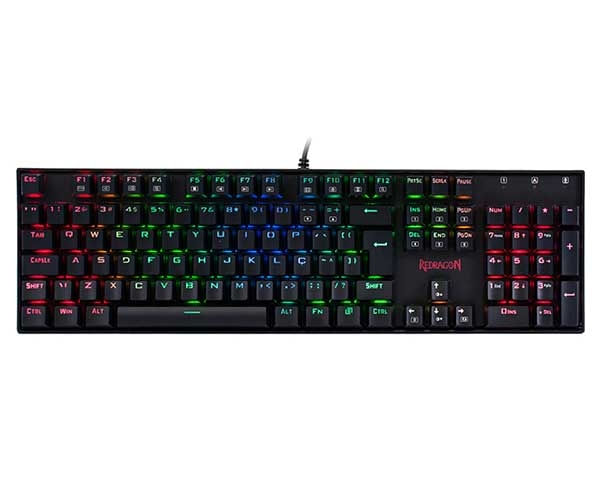 Miniatura Teclado Gamer Redragon Mitra Antighost K551 Rgb Switch Blue