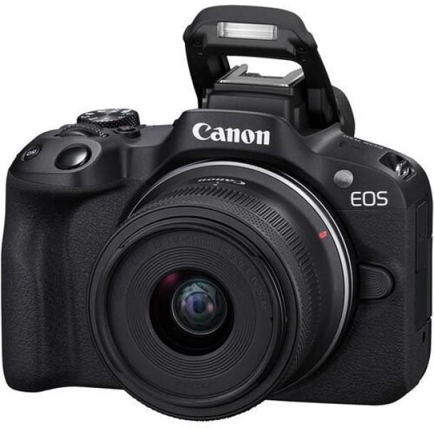 Câmera Canon Eos R50 Com Lente 18-45Mm Mirrorless