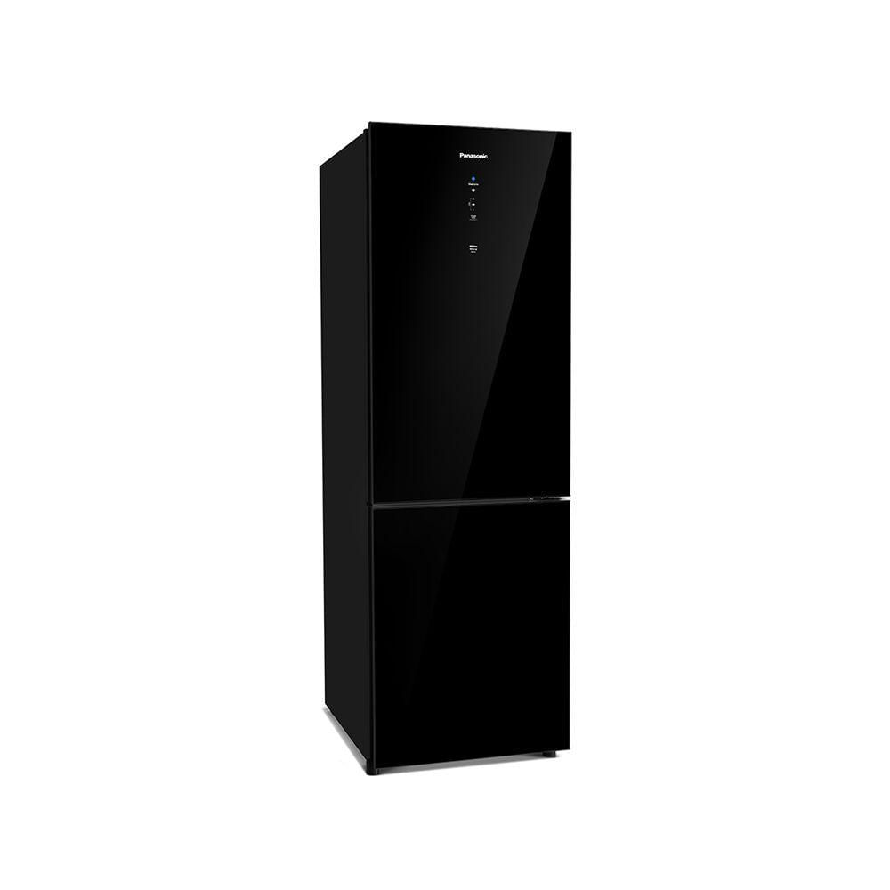 Miniatura Geladeira Panasonic Frost Free 397L A+++ Black Glass - NR-BB41GV1B 220V
