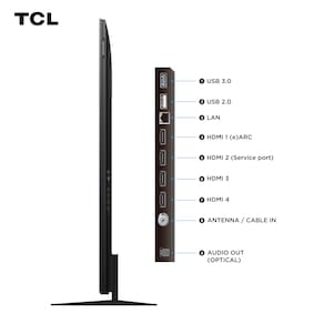 Smart TV 75" TCL 75C7K 4K QD-Mini Led 144Hz com Sistema Operacional Google TV