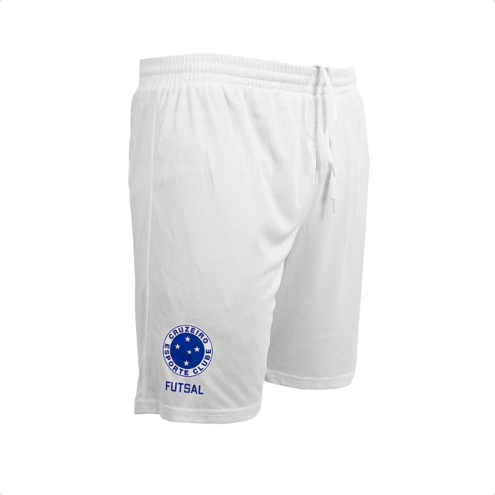 Miniatura Shorts Joma Cruzeiro Futsal 24 s/nº Branco - 2GG