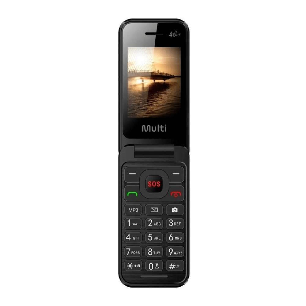 Miniatura Celular Multilaser Flip Vita 4g Preto