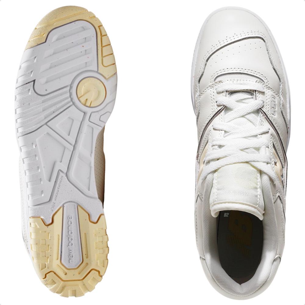 Tenis New Balance 550 Feminino Bege / Amarelo - 34
