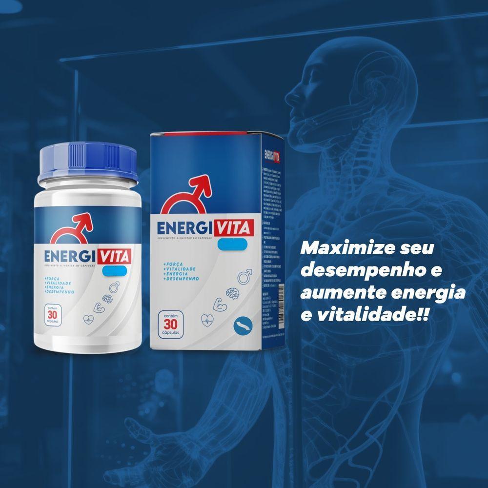 Kit 12x Energi Vita Suplemento Alimentar 30 Cápsulas B
