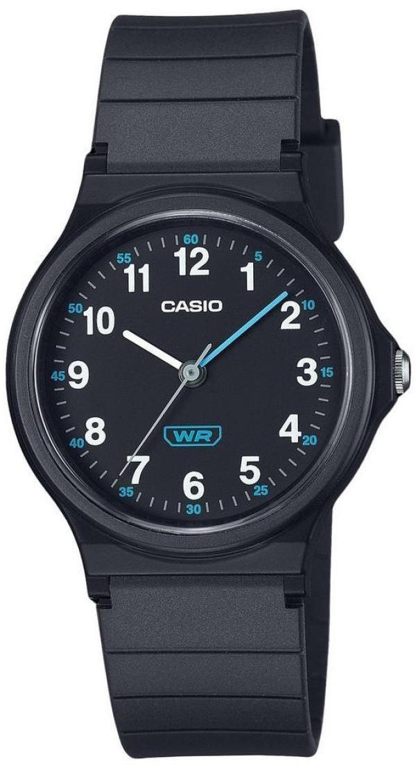 Miniatura Relógio Casio Analógico Preto Bio Lq-24B-1B