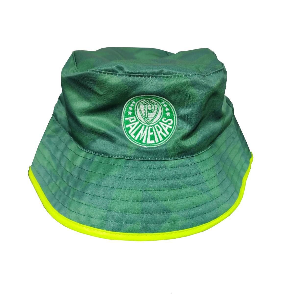 Miniatura Chapéu Palmeiras Bucket Verde Dupla Face - Licenciado