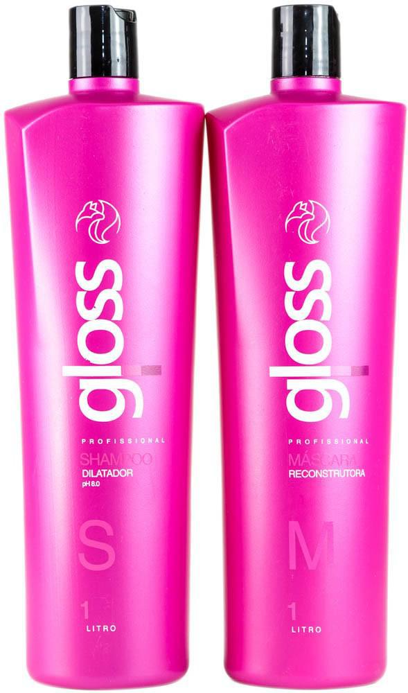 Miniatura Progressiva Fox Gloss 2 Passos Progressiva para cabelos