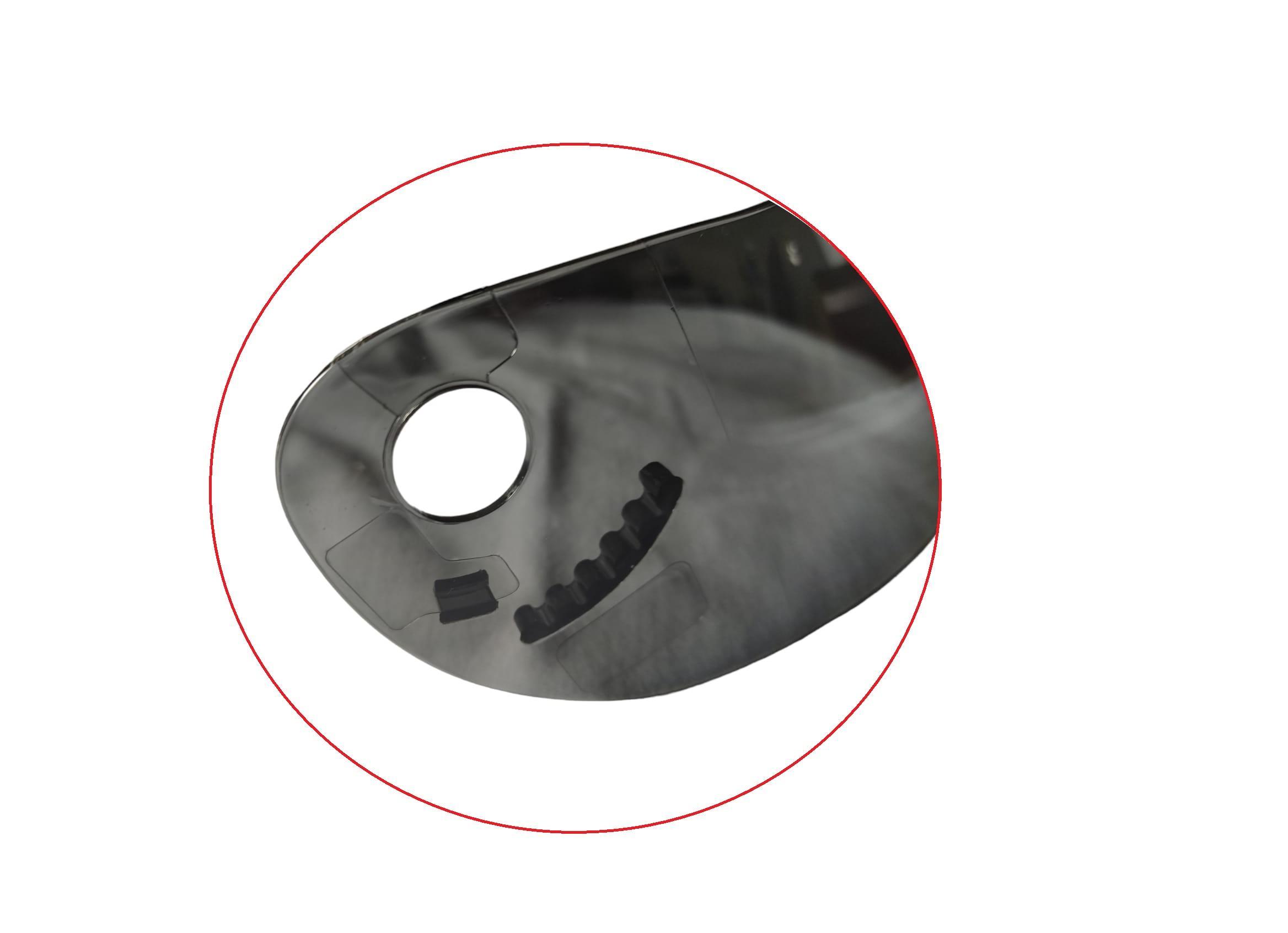 Viseira Capacete Ebf Modelo New Ebf 7 E31 Fumê Preta Escura