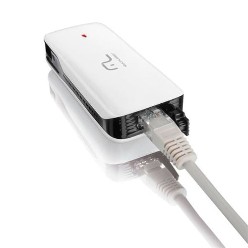 Miniatura Roteador Wireless Multilaser 3g Portátil 150mbps Power Bank