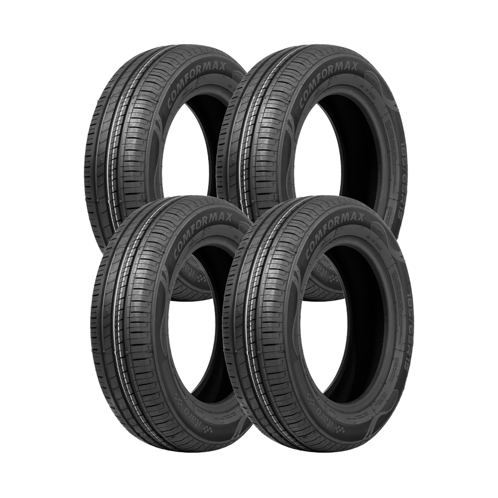 Miniatura Jogo 4 Pneus Itaro Aro 14 Comformax 185/60R14 82H