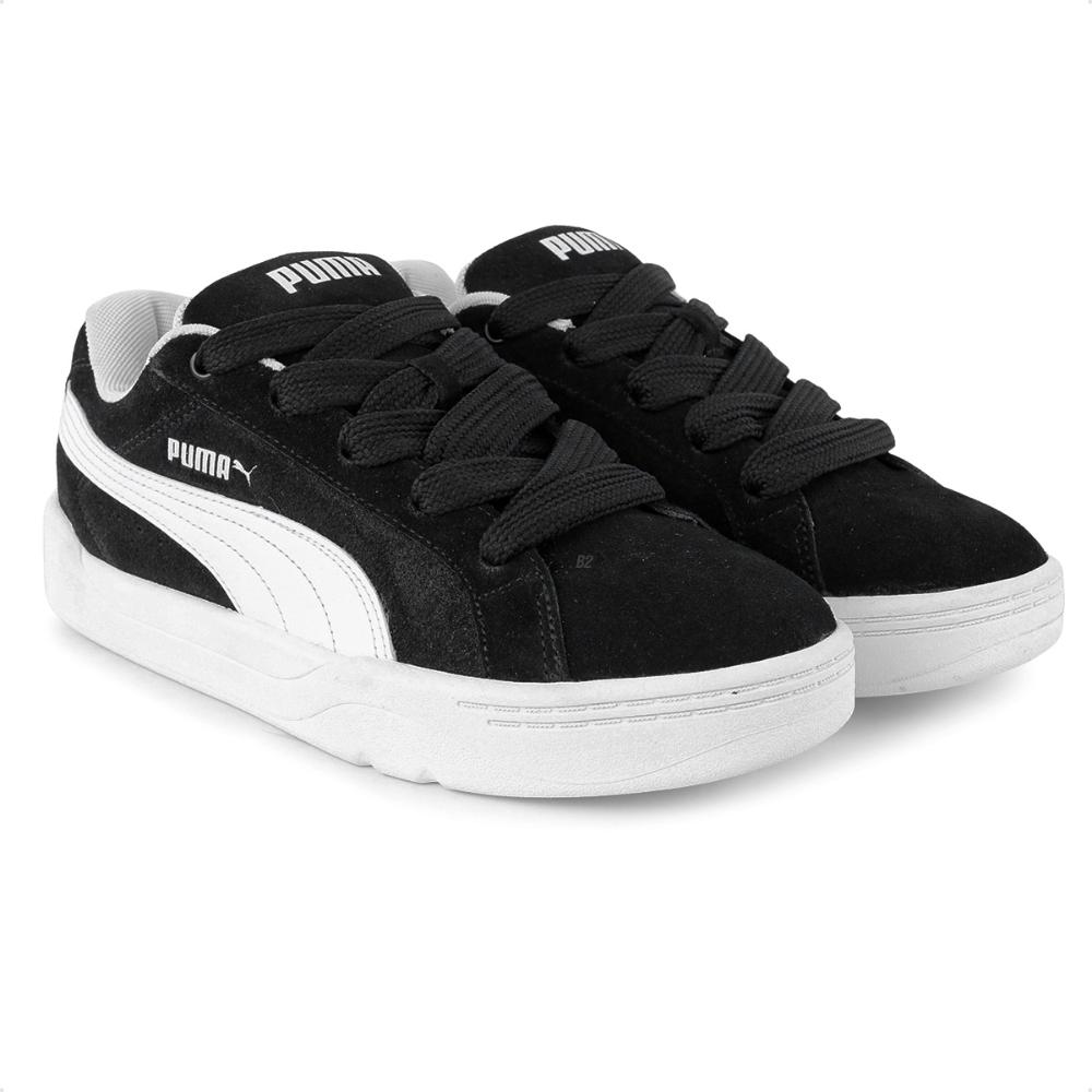 Miniatura Tênis Puma Park Lifestyle Easy SD BDP Masculino Preto / Branco - 38