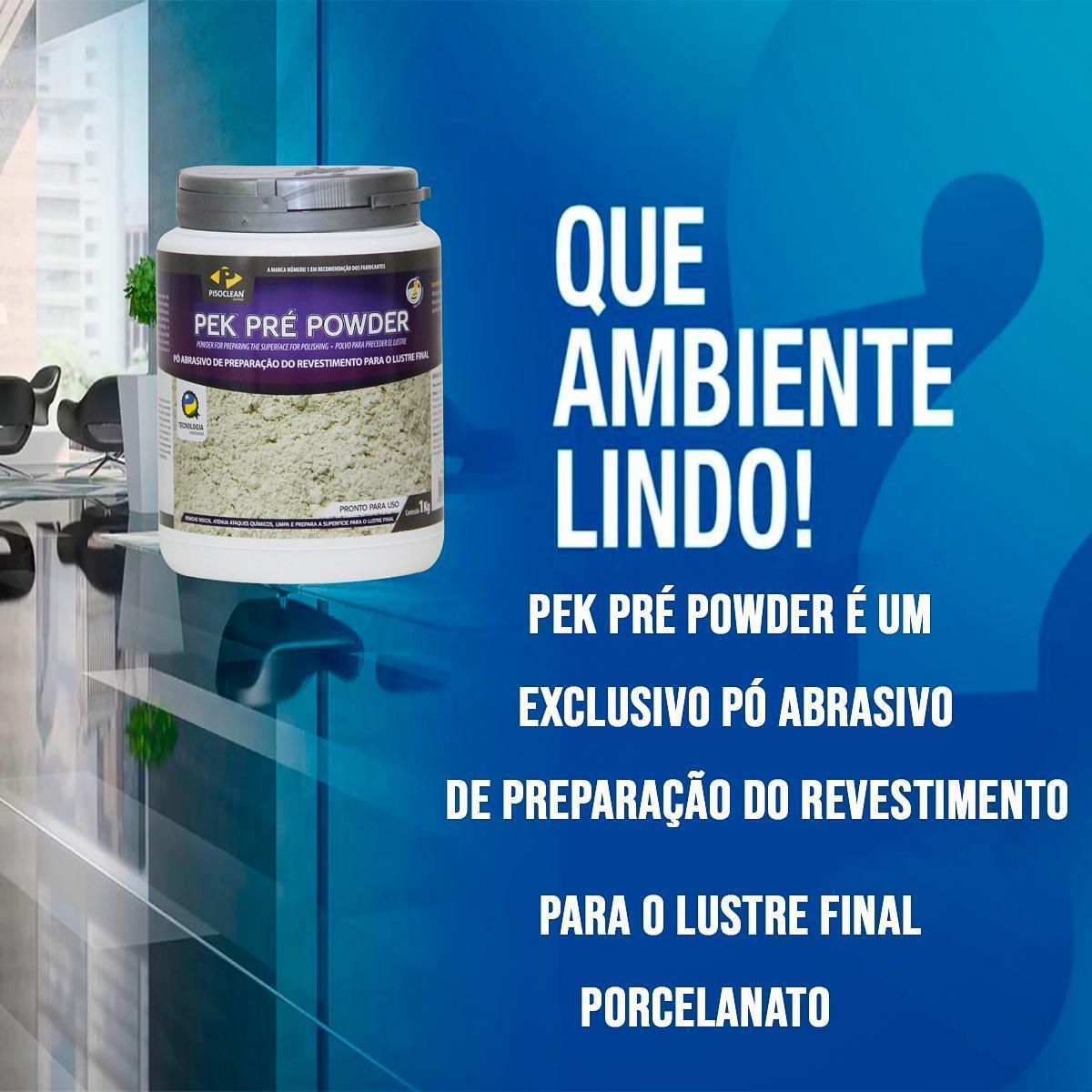 Miniatura Pek Pre Powder 1Kg Pó Para Preparar Para O Polimento