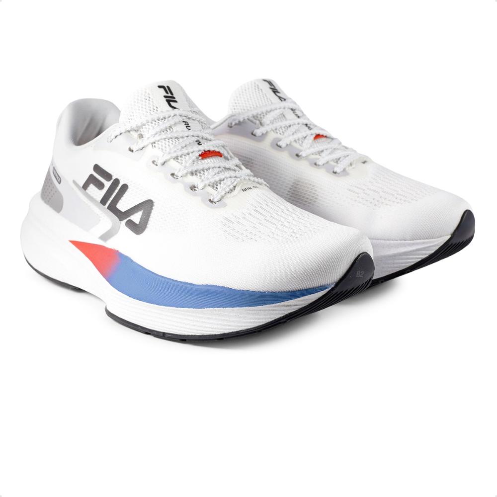 Miniatura Tênis Fila Racer Fastpace Masculino Branco / Prata - 38