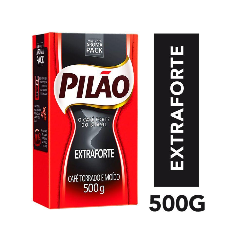Miniatura Café Pilão Torrado E Moído Extra Forte 20 Pacotes De 500G