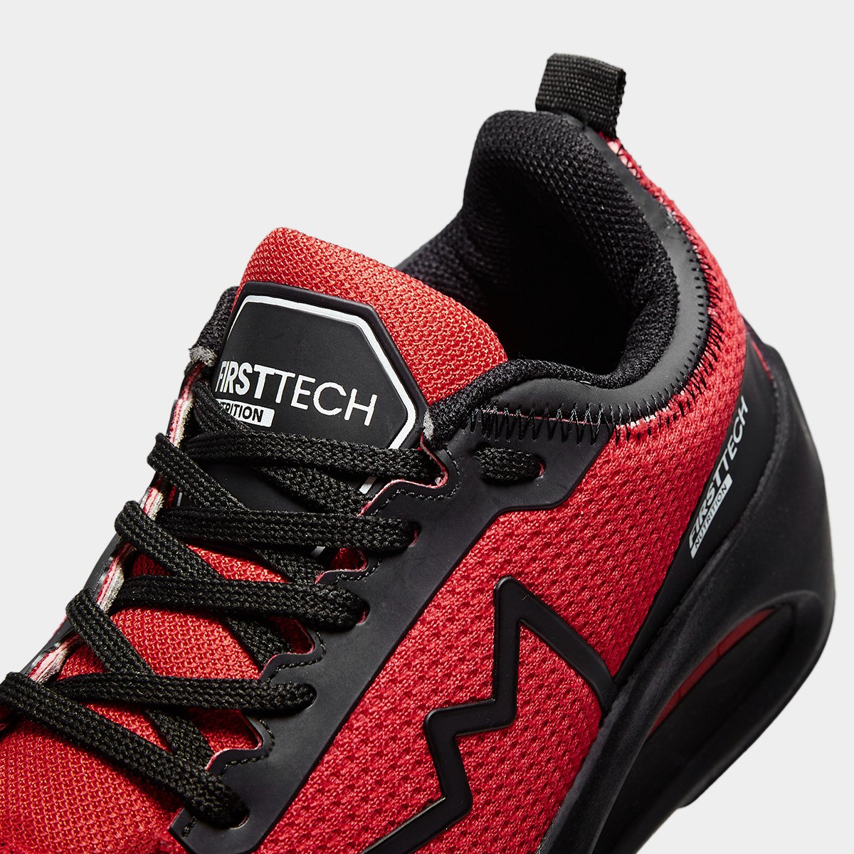 Tênis First T191 Masculino Preto+Vermelho - 40