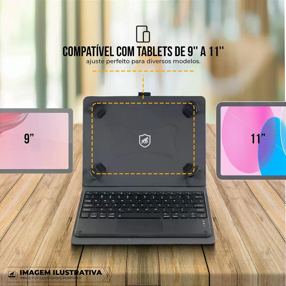 Miniatura Capa para Tablet VAIO TL10 com Teclado Bluetooth - Hybrid - Gshield