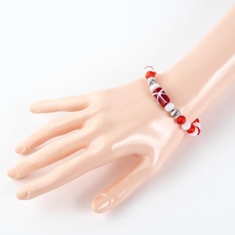 Pulseira Orixá Xangô Silicone Ajustável-Escolha A Cor