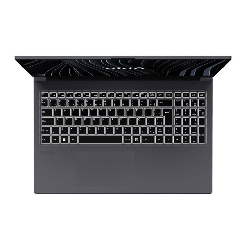 Notebook VAIO® FH15 i5-12450H Shell Efi GeForce RTX® 3050 16GB RAM 1TB SSD 15,6'' Cinza Escuro