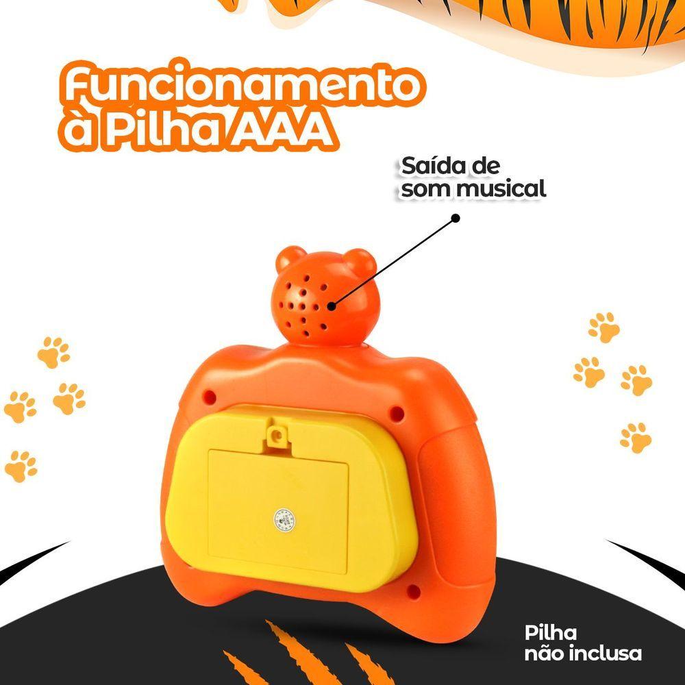 Miniatura Relogio Infantil Digital + Oculos Sol Prova Dagua Presente Criança Original Laranja Anti-stress