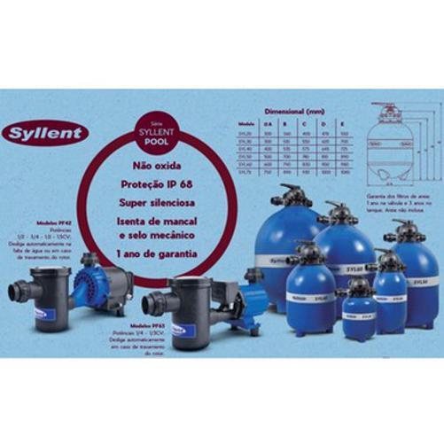 Miniatura Filtro Para Piscina Syllent Syl50