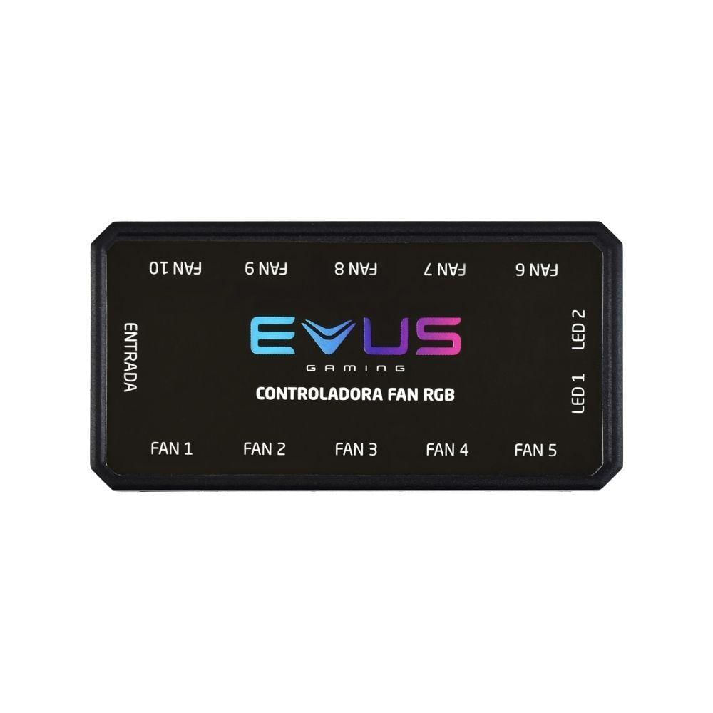 Miniatura Kit Cooler Fan Evus Fk-12p Rgb