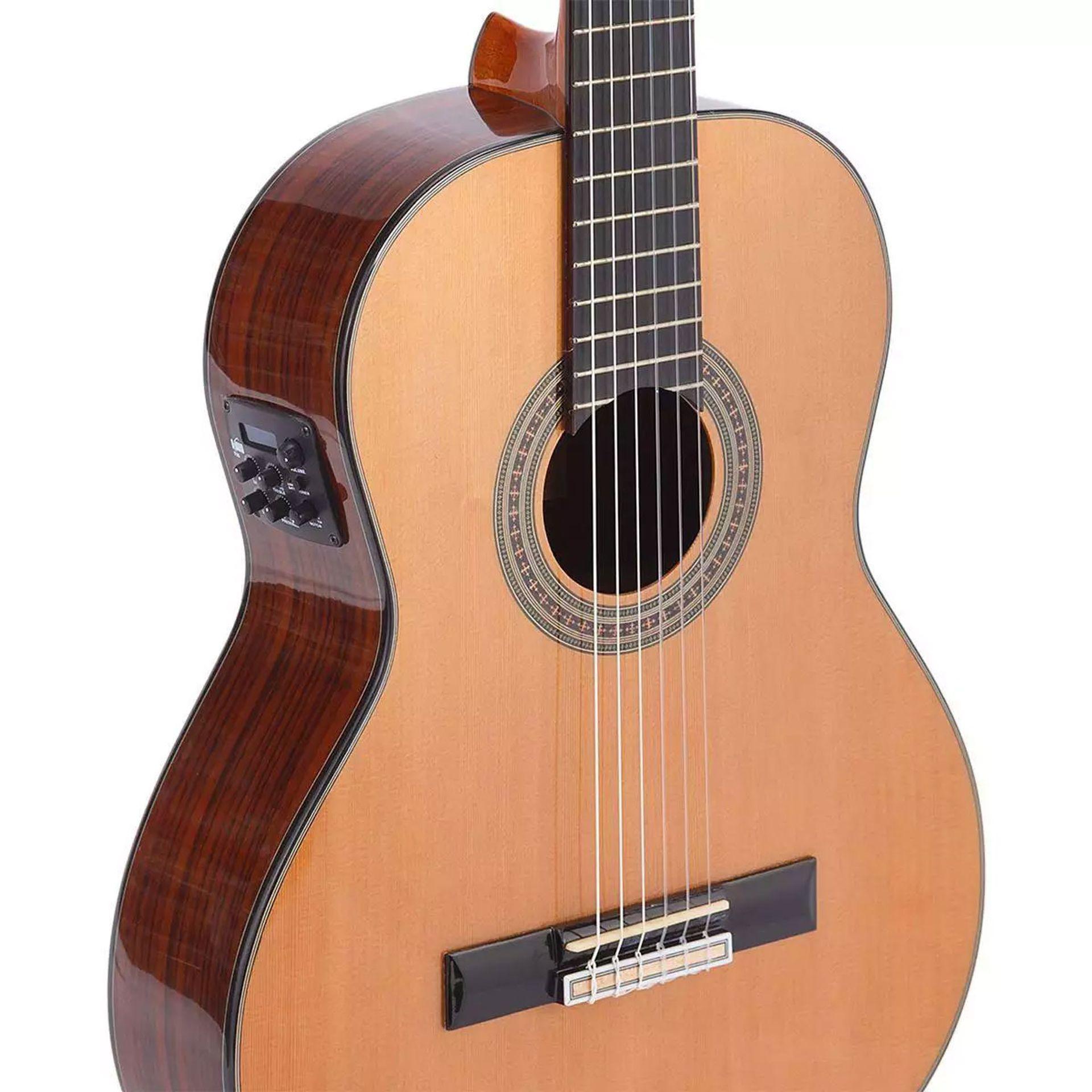 Miniatura Violao J White Ah C300 Na Anatomico Classico 300 Nylon El Nt