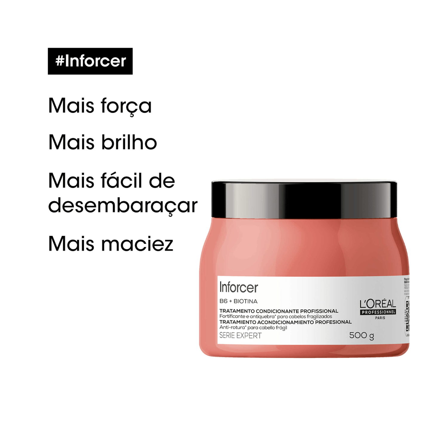 Miniatura L'Oréal Inforcer Serie Expert - Máscara 500ml BLZ