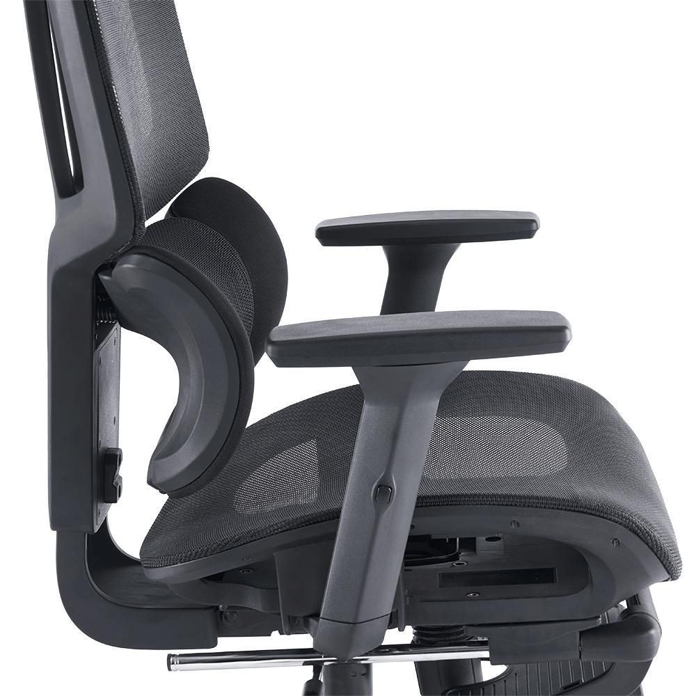 Miniatura Cadeira De Escritório Presidente X-Ergo Preta