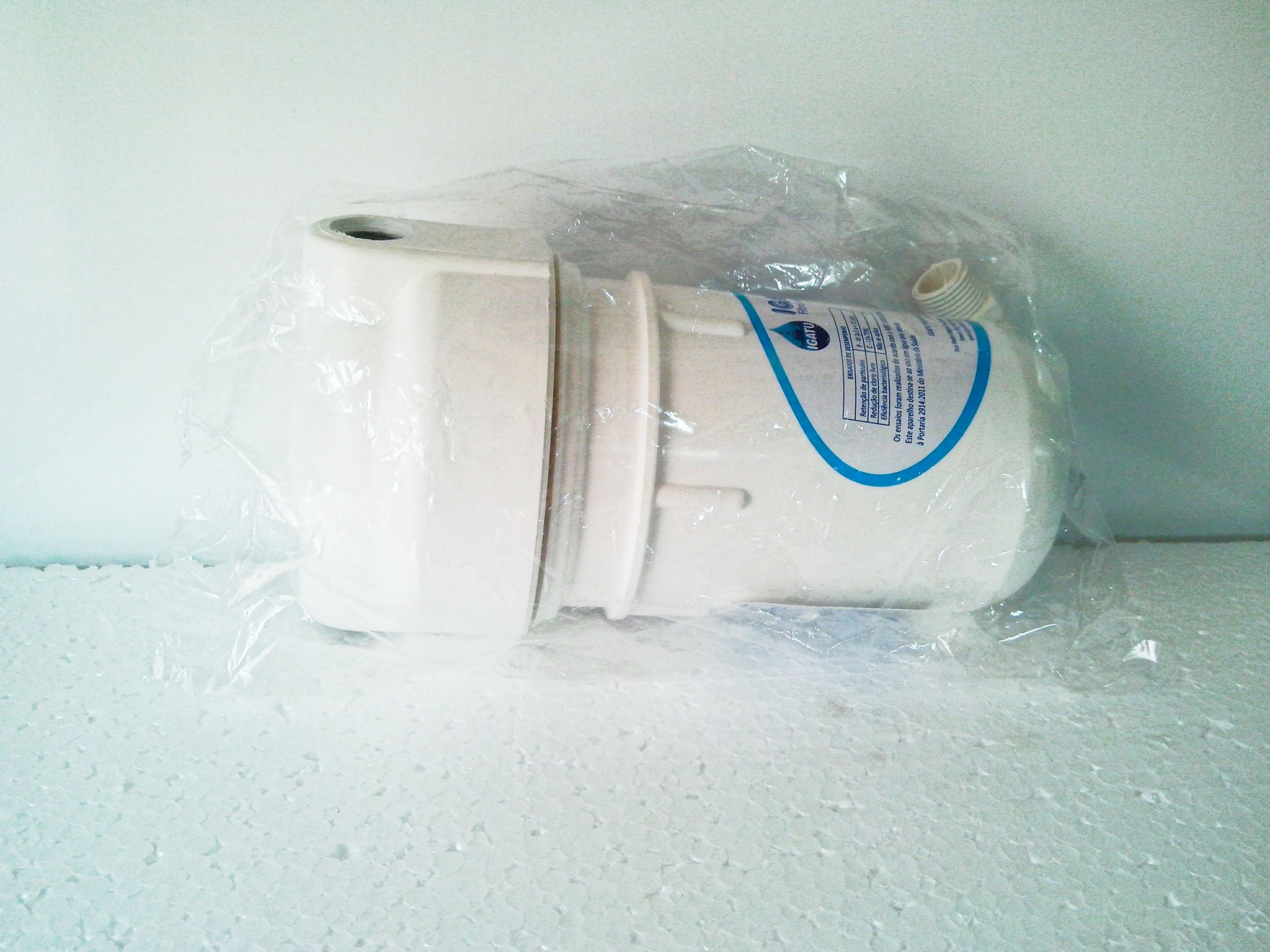 Miniatura Purificador de Água Igatu 446 Branco - Refil para purificador