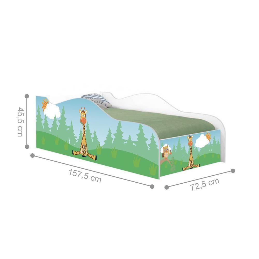 Miniatura Mini Cama Fun Girafa E Coruja