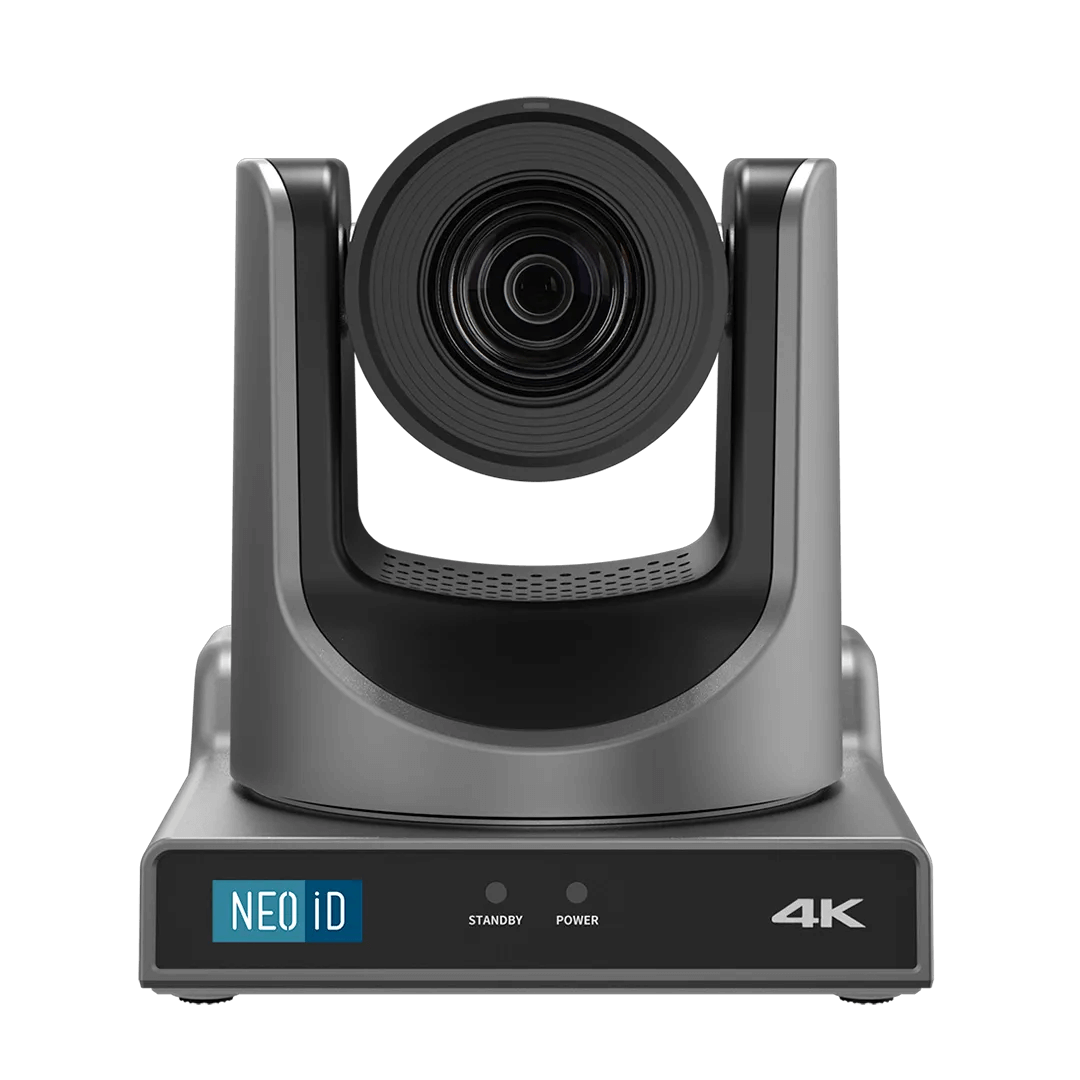 Miniatura Câmera Robótica NEOiD PTZ NDI 4K HDMI IP Zoom 20x PoE Multiprotocolos