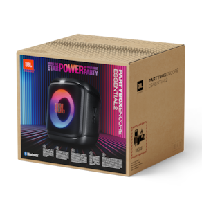 Caixa de Som JBL Encore Essential 2 100W Bluetooth Luzes RGB Bateria 15h Preto