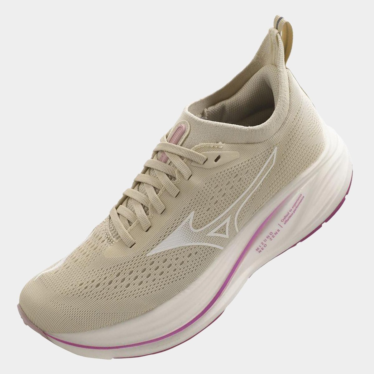 Miniatura Tênis Mizuno Neo Zen 2 Feminino Bege+Branco - 34